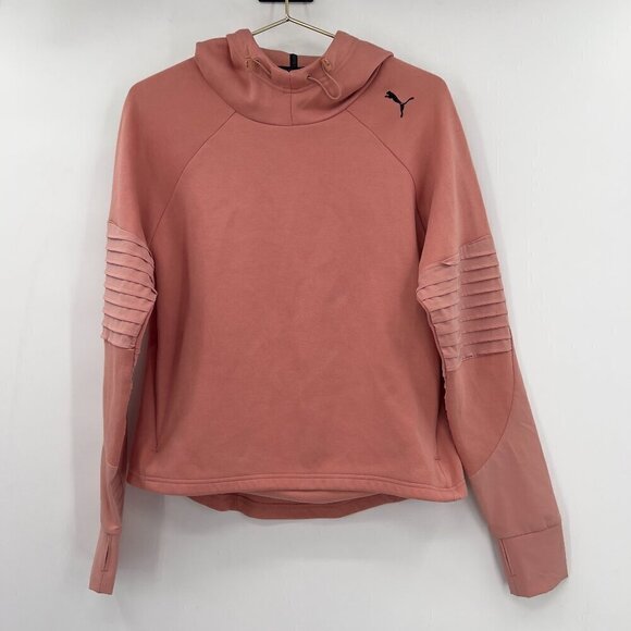 PUMA Evostripe Hoodie Cameo Brown Size L - Picture 1 of 9